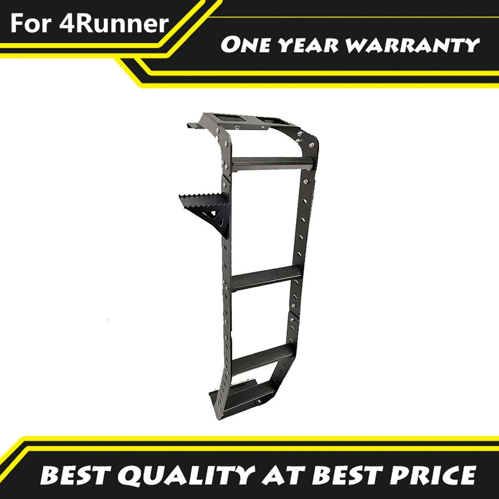 Rear Roof Ladder Fit For 2010-2022 Toyota 4Runner Truck Auto Parts Steel Ladder With Step Exterior Accessories