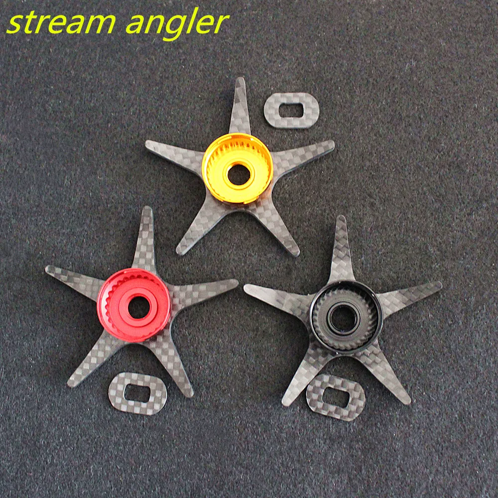 MAX4STX/PRO PMAX4 BMAX4 JORDANLEE CC80/CR80 Drag Star Handle Assembly 61mm Large Diameter Carbon Fiber Brake Unloading Parts