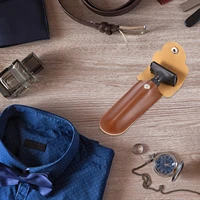 safety razor case pu leather case travel razor storage pouch shaving accessories personal care essentials for men