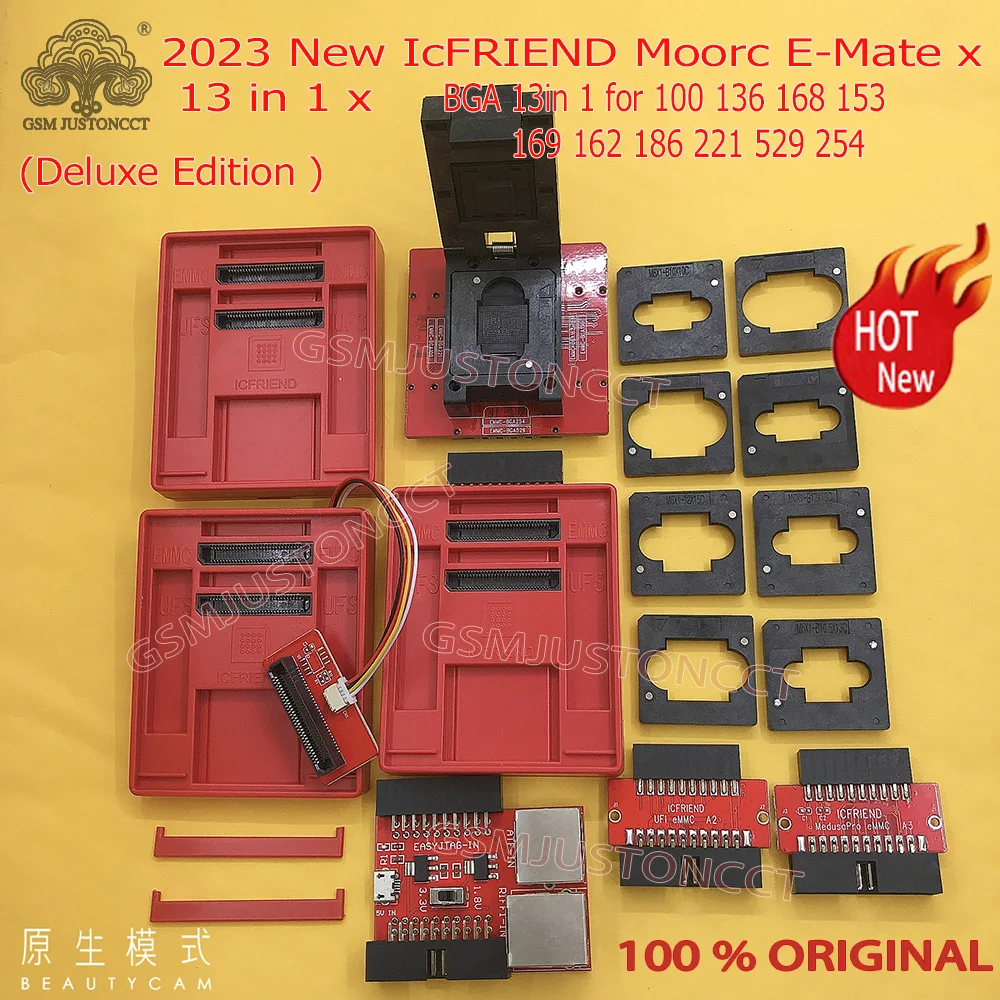 MOORC ICFriend высокоскоростная фотография электронная сигарета EMATE EMMC BGA 13 в 1 для 100 168