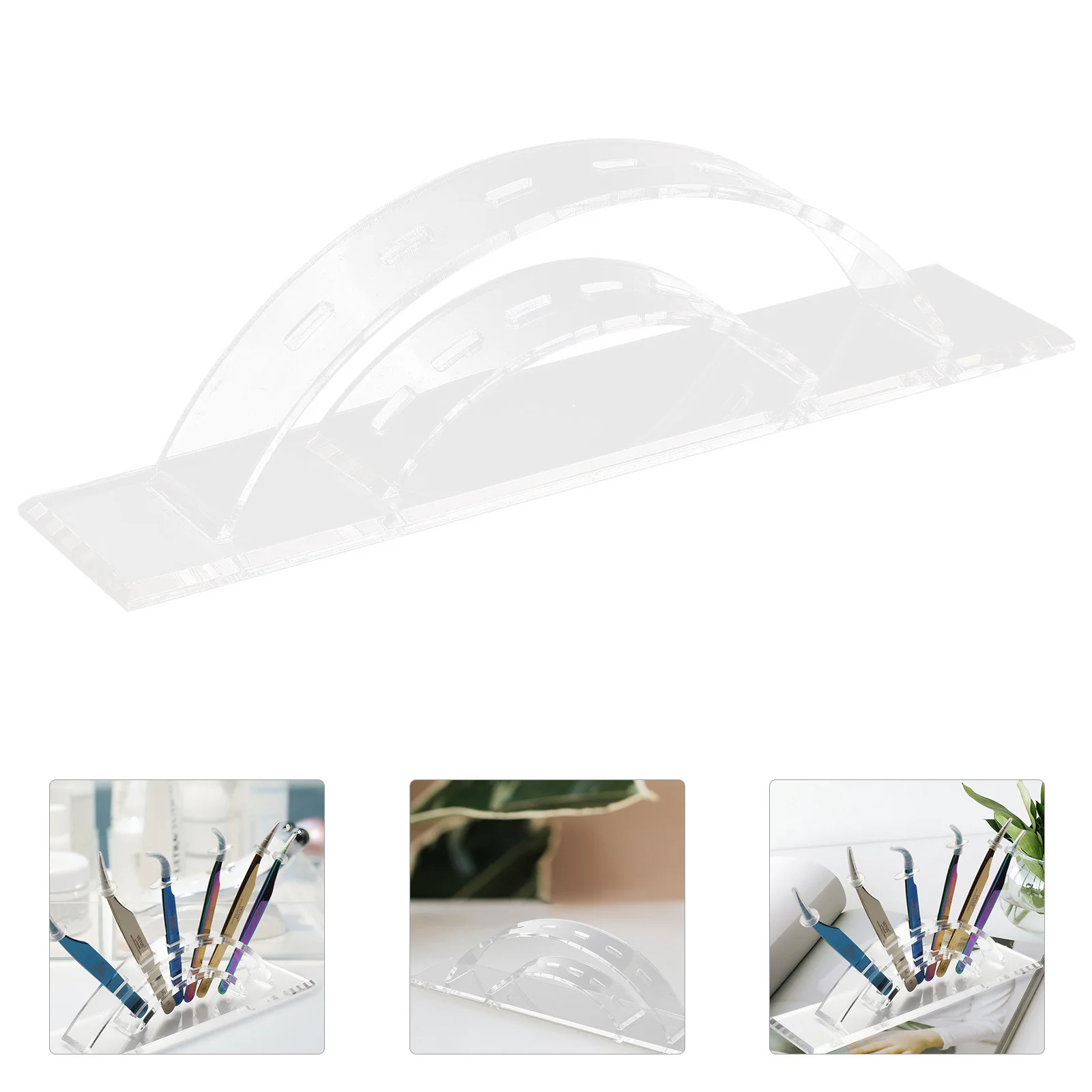 

Holder Stand Eyelash Display Storage Lash Organizer Rack Acrylic Extension Tool Shelf Tools Makeup Weezers Forceps Hair