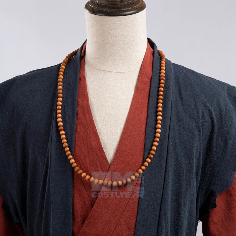 Костюм для косплея аниме Jigokuraku Aza Chobei наклейки с татуировками на ожерелье коричий