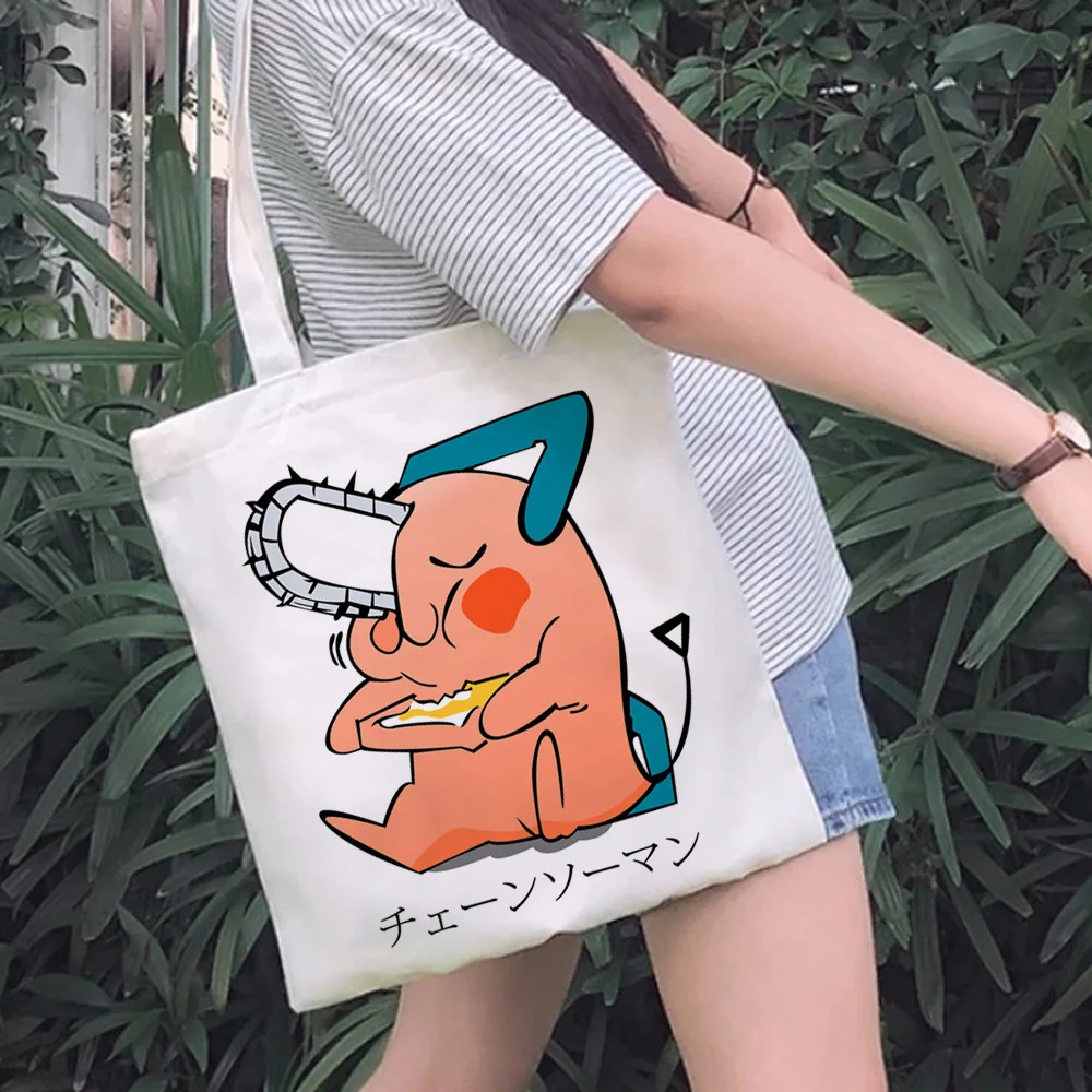 

Сумка для покупок с Бензопилой, многоразовая сумка для покупок, тканые сумки ecobag