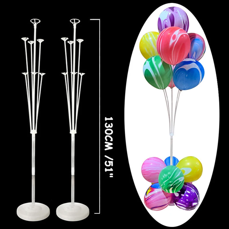 

Balloons Stand Confetti Ballons Column Holder 1/2Set Arch Wedding Birthday Party Decoration Kids Baby Shower Eid Balons Supplies