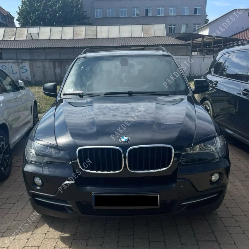Фото 2 шт., фары, веки для BMW X5 E70 30d 48i 30i 35d 40d 30d 50i 35i M50d 2006-2013, комплект кузова, аксессуары для тюнинга №4
