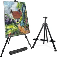 portable adjustable metal sketch easel stand foldable travel easel aluminum alloy easel sketch drawing for artist art supplies