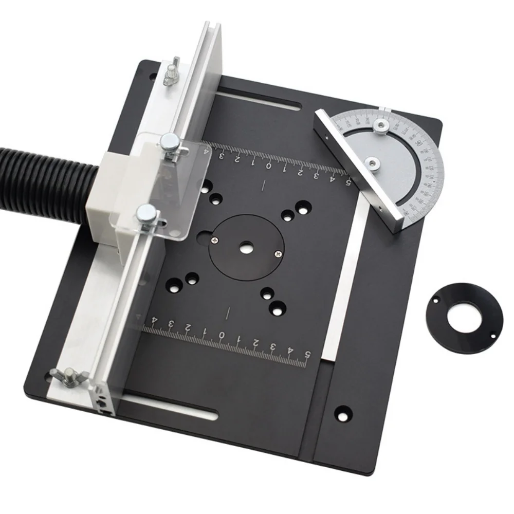 Алюминиевый фрезерный стол вставная пластина деревообрабатывающий триммер