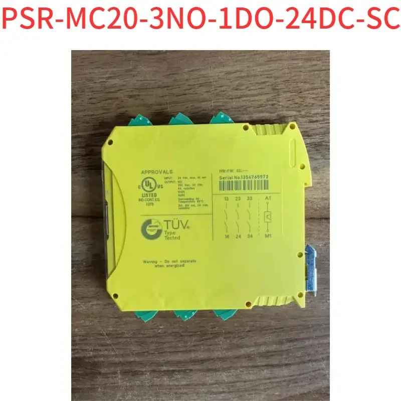 Подержанный тест ОК 2700466 реле безопасности PSR-MC20-3NO-1DO-24DC-SC