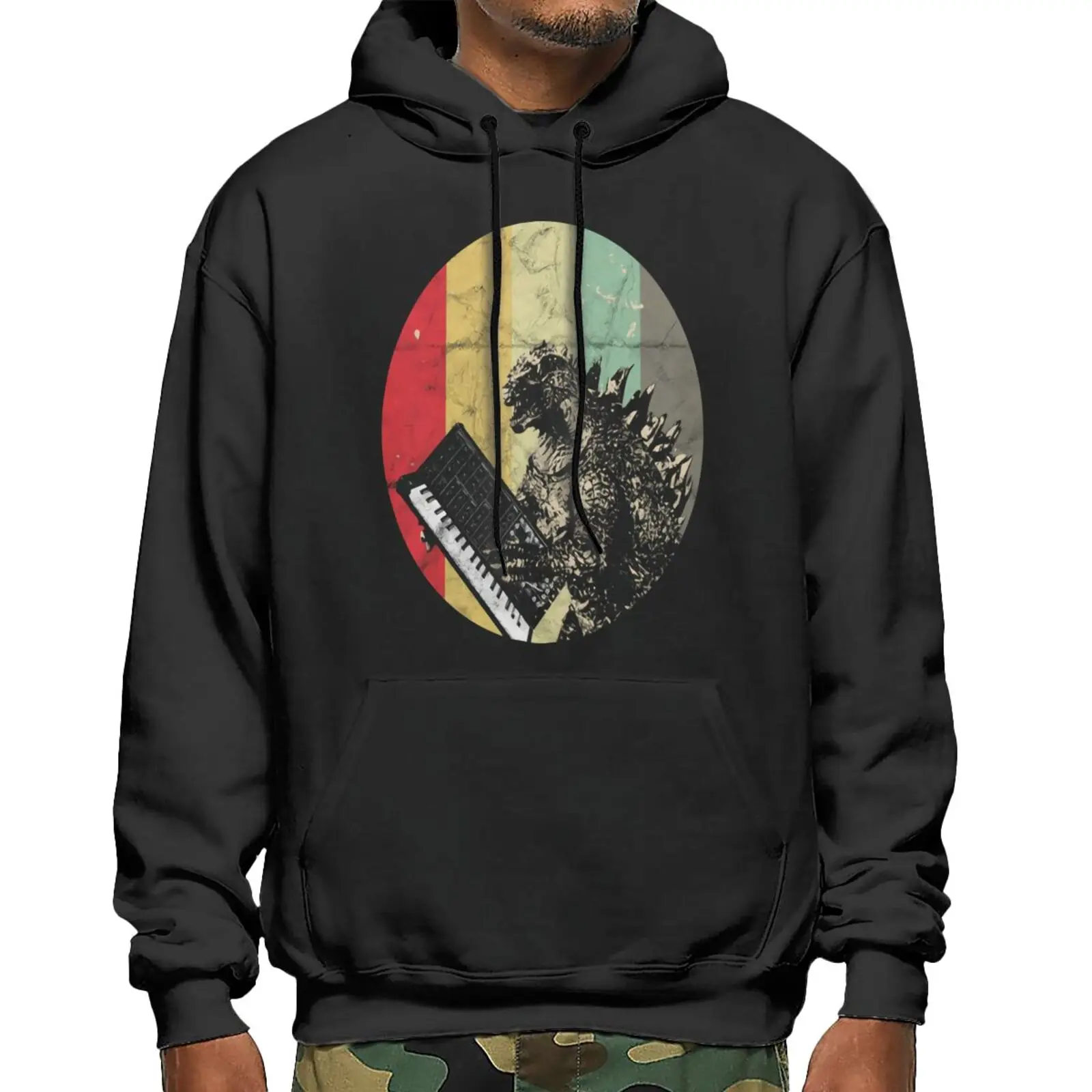 

Analog Synthesizer Japanese Monster Hoodie Sweatshirts For Men Sweatshirt Sweatshirt Woman Men Clothing Sweaters Anime Cosplay