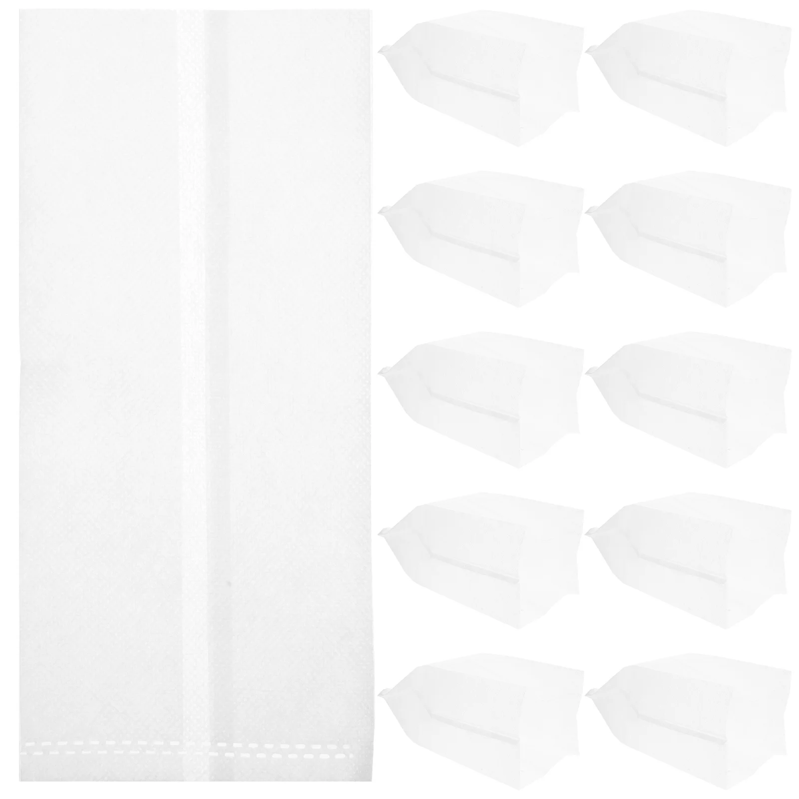 

100Pcs Non-Woven Nursery Bags Planting Bags Container for Vegetable Flower