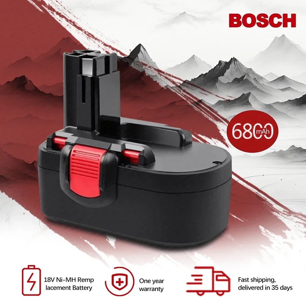 Новинка Оригинальная Аккумуляторная батарея для Bosch 18 в 6 8 Ач BAT025 Ni-CD