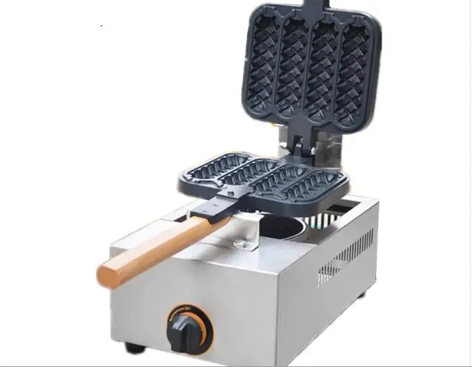 

4 шт./раз, антипригарная газовая вафельница