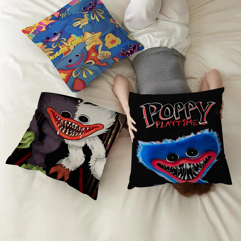 H-Huggys мультфильм W-uggy наволочка для автомобиля дивана Рождественский подарок 40x40