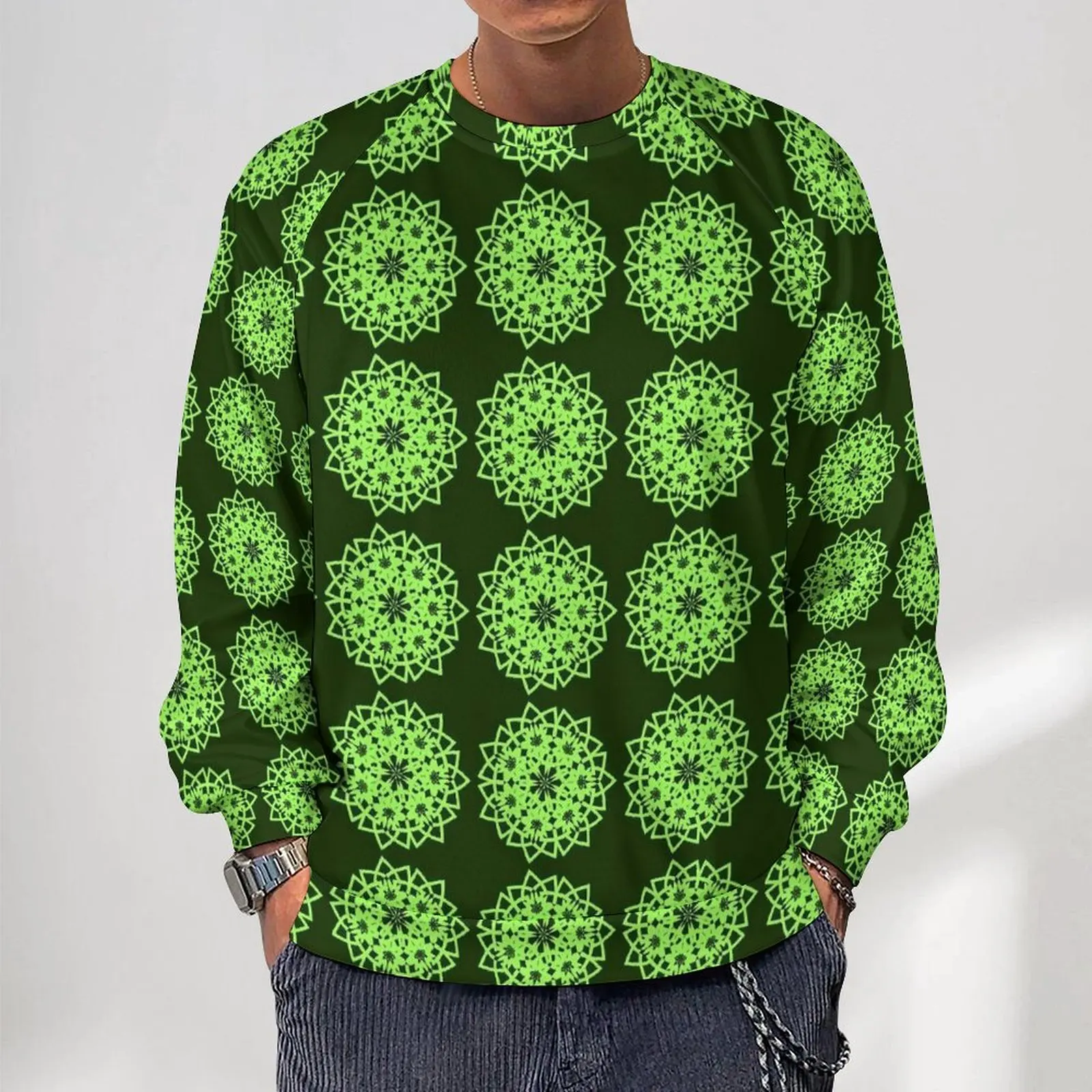 

Geo Print Essentials Hoodies Winter Arabic Style Streetwear Sweatshirts Couple Y2k Cute Printed Oversized Hoodie