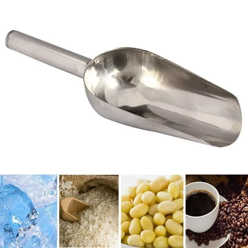 

NEW2023 8/9/10/11 Inch Stainless Steel Ice Scraper Food Buffet Animal Candy Bar Scoops Kitchen Accessories