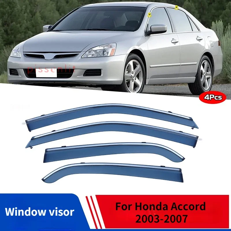 Аксессуары для Honda Accord 1997-2022 козырьки боковых окон от дождя накладка на окно