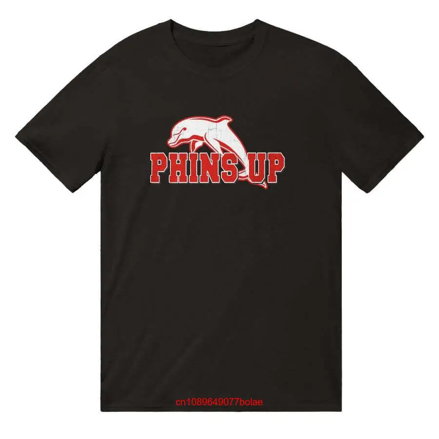 Винтажная Футболка Redcliffe Dolphin PHINS UP с длинным или коротким рукавом