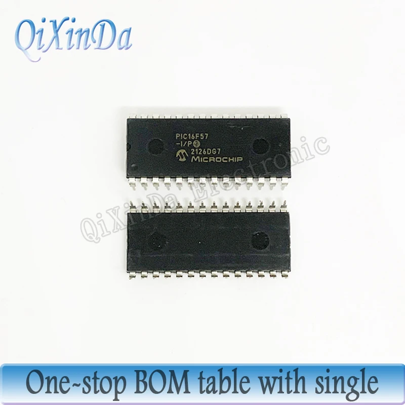 

5PCS PIC16F57-I/P DIP-28 PIC16F57 Singlechip New Original Spot