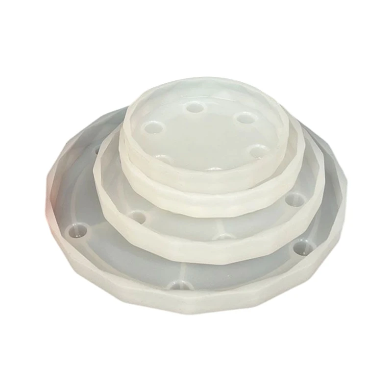 

Base Molds Silicone Round Ornaments Coaster Mold Epoxy Resin Casting Molds