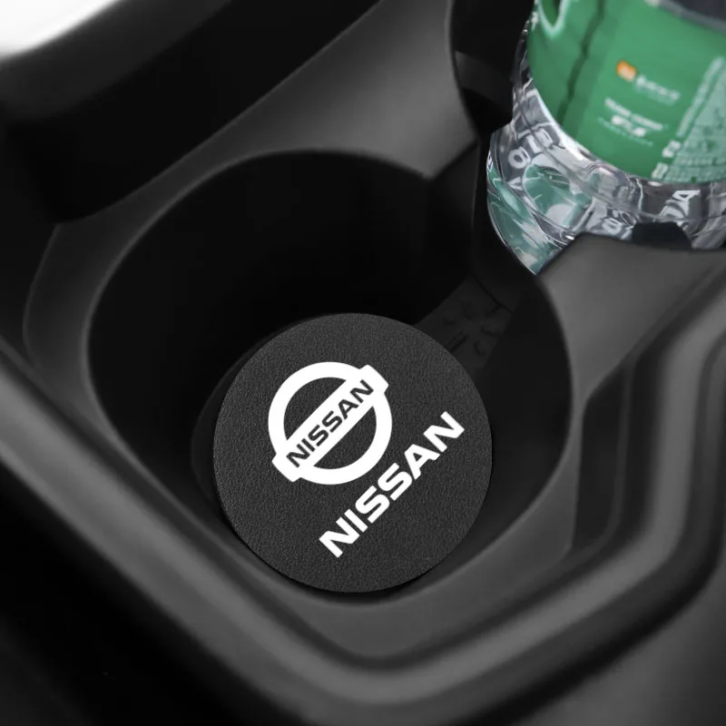 2 шт. Нескользящие подставки под стаканы с логотипом автомобиля коврик для защиты