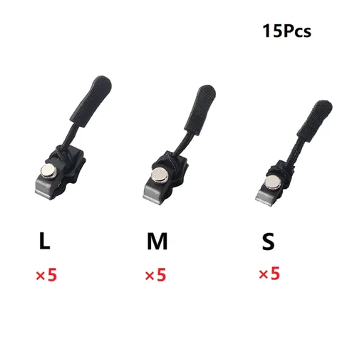 MOONBIFFY Съемный металлический слайдер для молнии