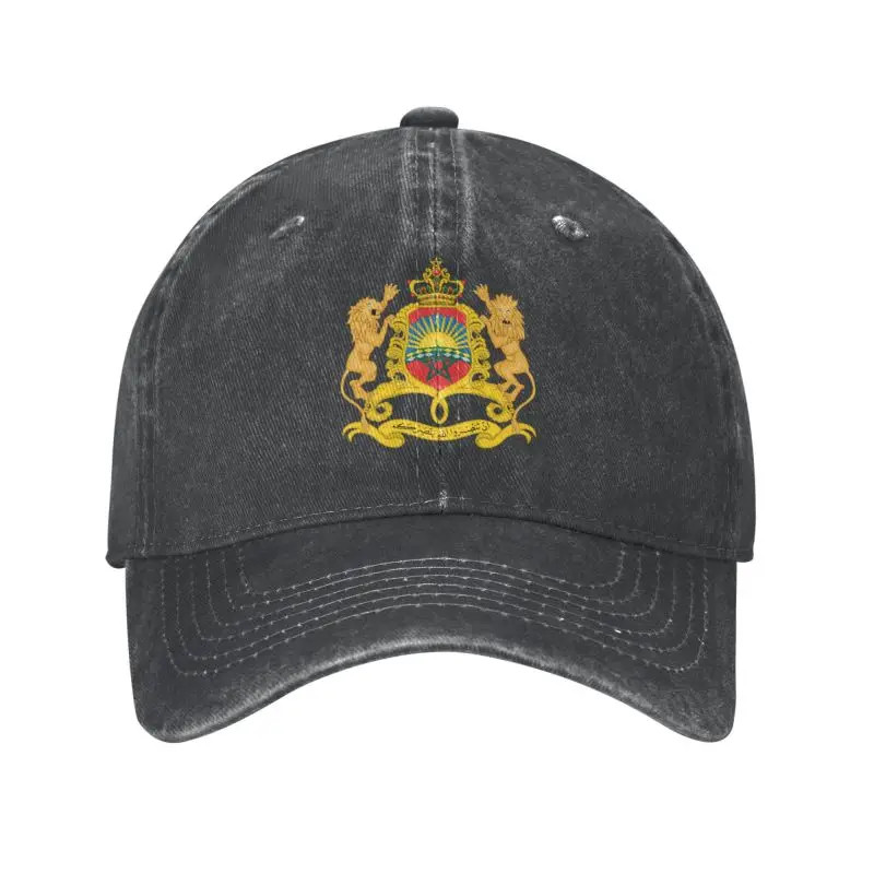 

New Classic Cotton Coat Of Arms Of Morocco Baseball Cap for Men Women Personalized Adjustable Unisex Dad Hat Spring