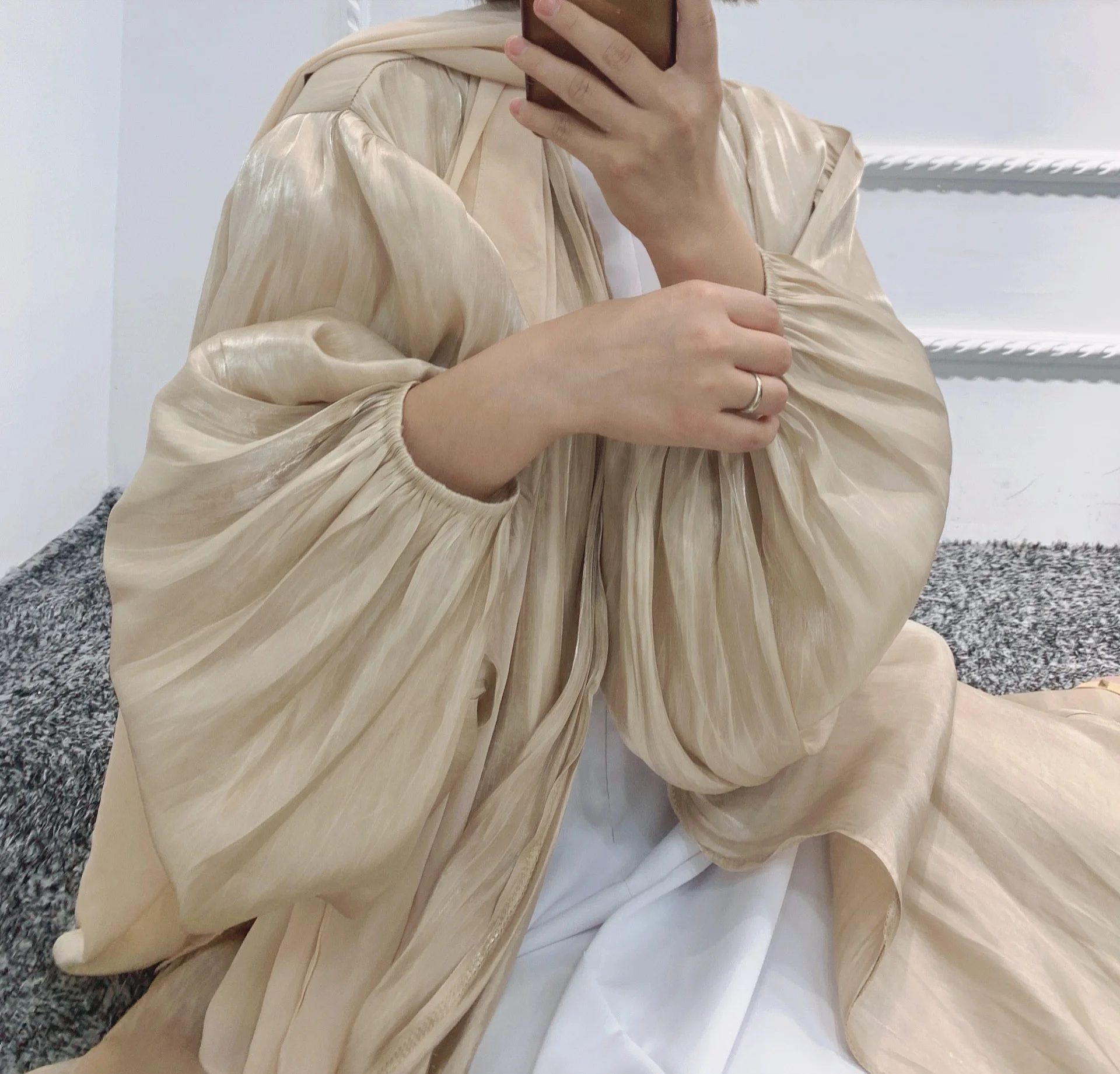 Fashion Kaftan Abayas Dresses For Women Party Kimono Musulmane Cardigan Dubai Turkey Islam Arabic Muslim Long Modest Dress Robe