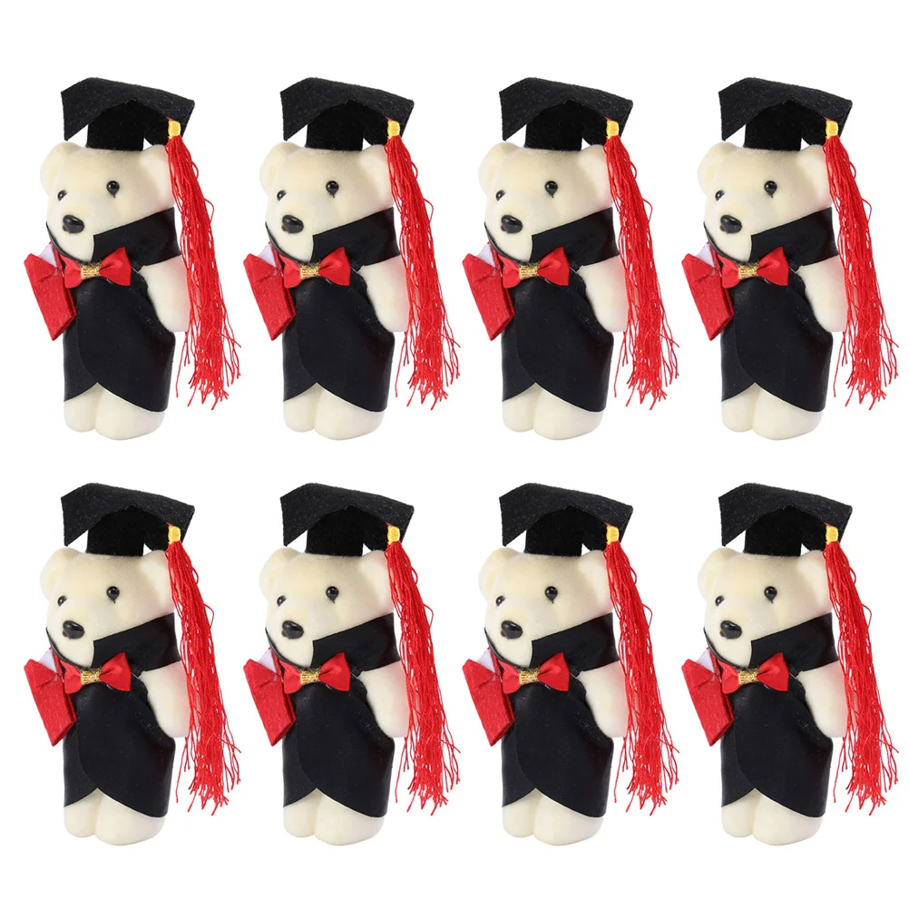 

Graduation Bouquet Materials Flower Decorations Bear Plush Bouquet Commencement Ornaments Standing