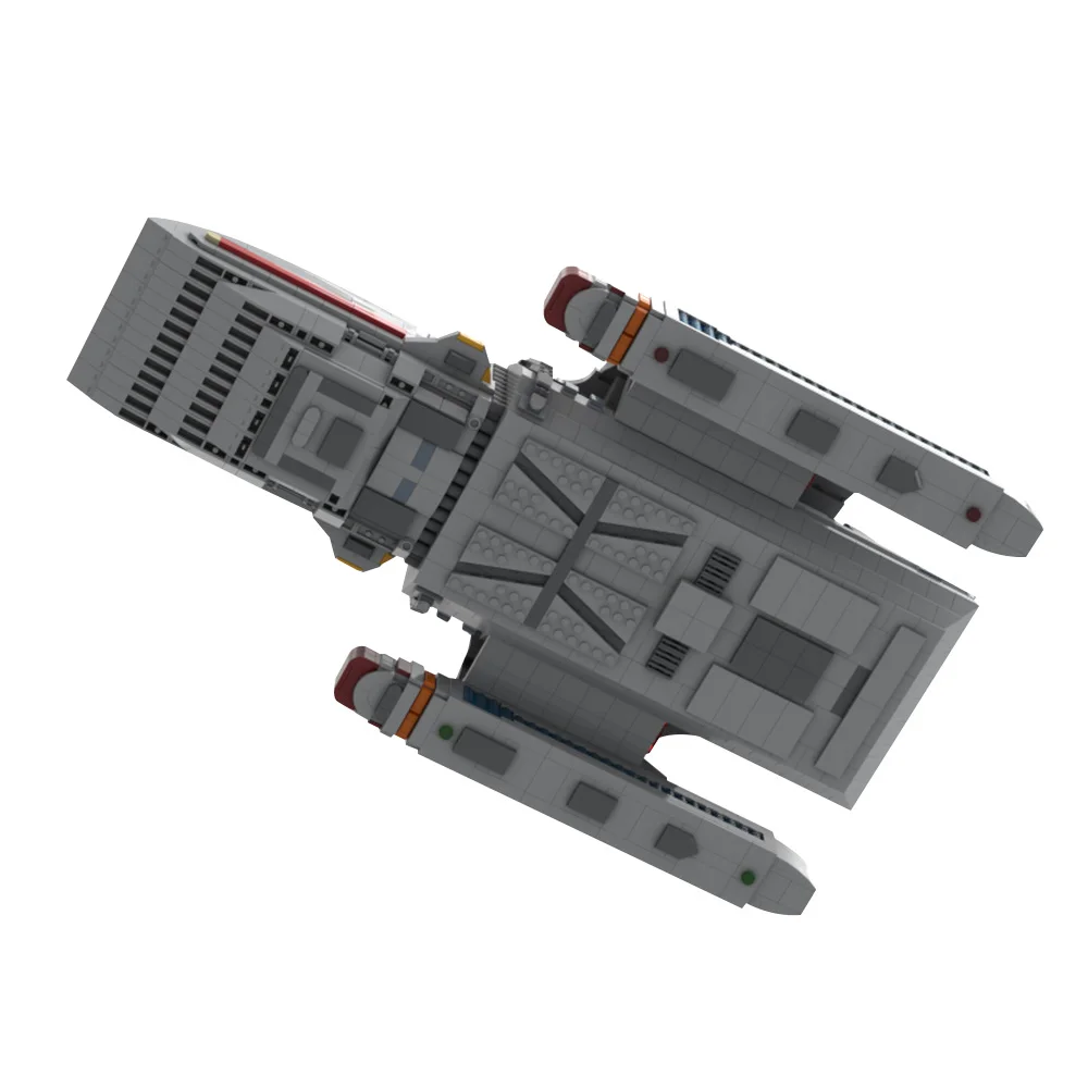 MOC- 147771 Модель Space Trek Runabout строительные блоки классы Danube космический корабль