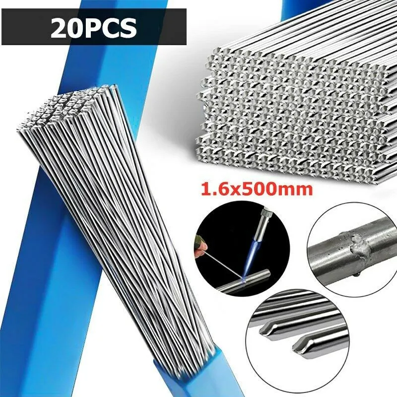 

Durable Useful Aluminum Welding Wire Replacement Rods Solder High Quality Low Temperature Parts 500mm / 19.7\"