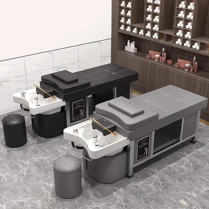 Mobilier De Salon Coiffure Professionnel Lavatorio Spa Cabeca Обратная промывка Шампунь Кресло Голова
