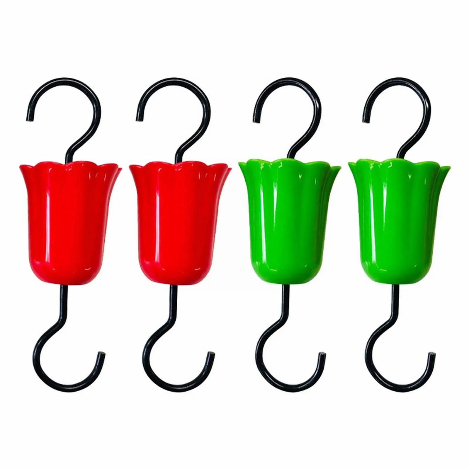 

Кормушка Для Колибри, 4 упаковки, крючки для цветов, для улицы и сада