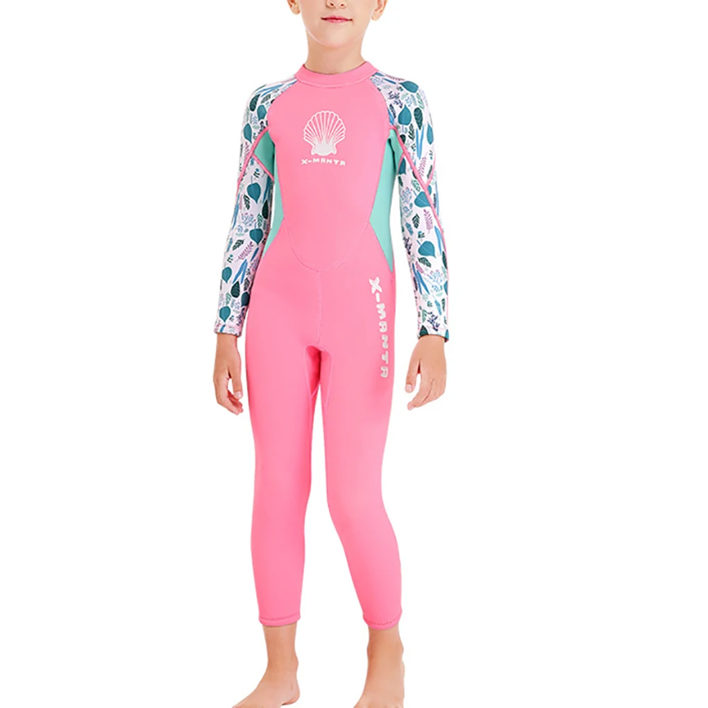 

DIVE SAIL Children Diving Suit 2.5mm Warm Keeping Elastic Protective Boating Snorkelling Freediving Underwater Wetsuit