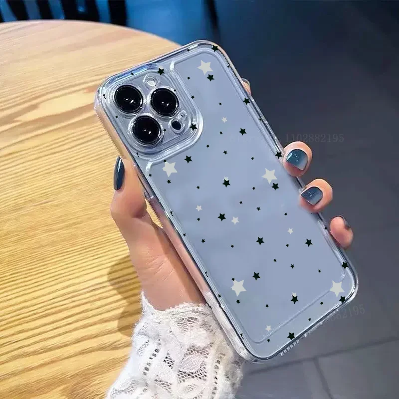 Прозрачный мягкий силиконовый чехол в горошек для Xiaomi Mi 12S 11 Ultra 11i 10T Lite 10S 10 Redmi Note 8