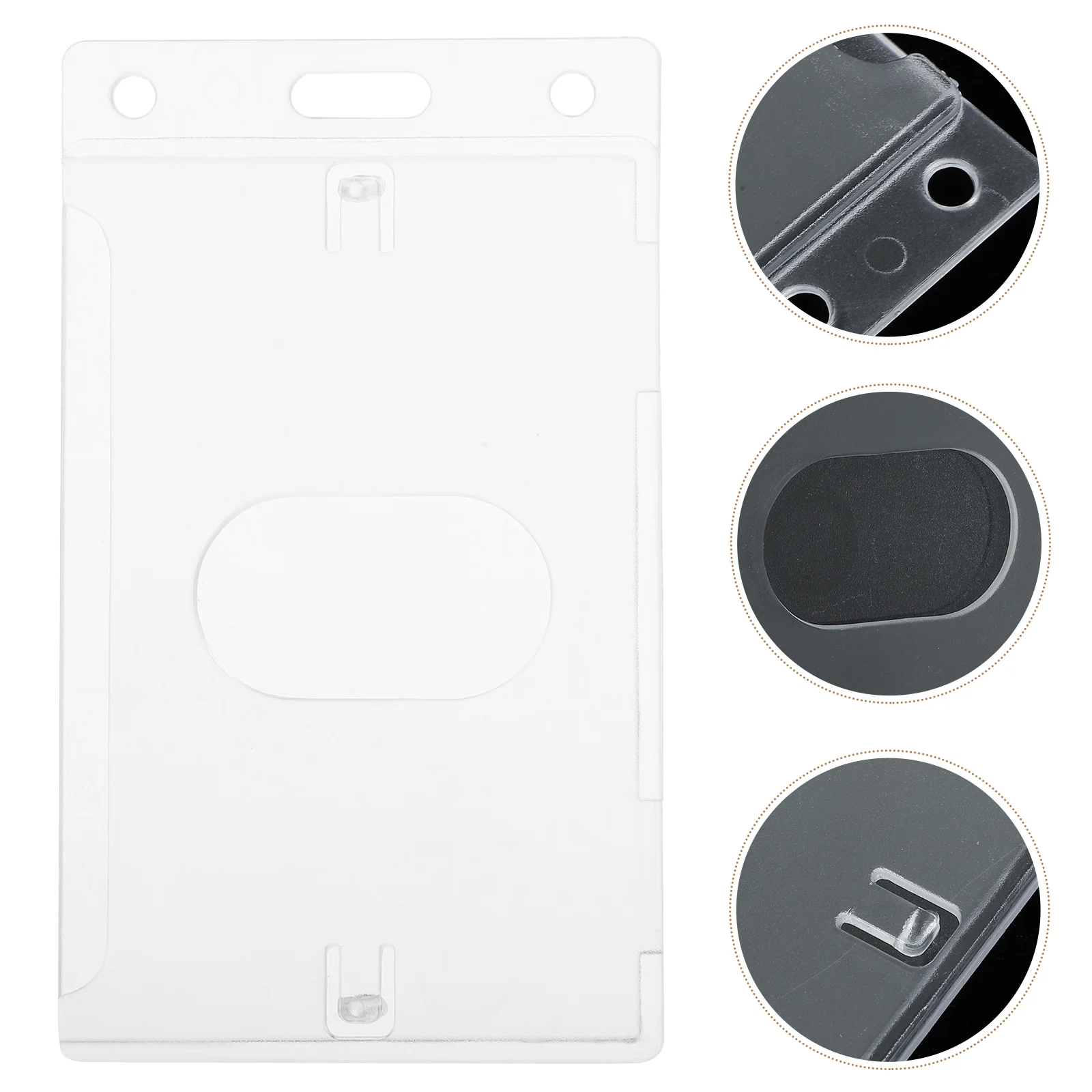 

Card Cover Protective Sleeves Lanyard Id Holder Documents Credit Protector Standard PC Multifunction