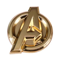 golden a enamel pin wrap clothes lapel brooch fine badge fashion jewelry friend gift