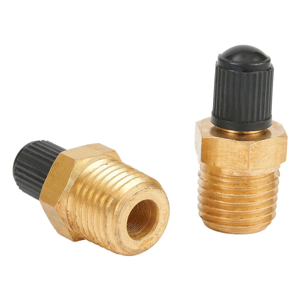 4 шт. 1/4 дюйма NPT MPT латунный клапан заполнения бака воздушного компрессора 9/16