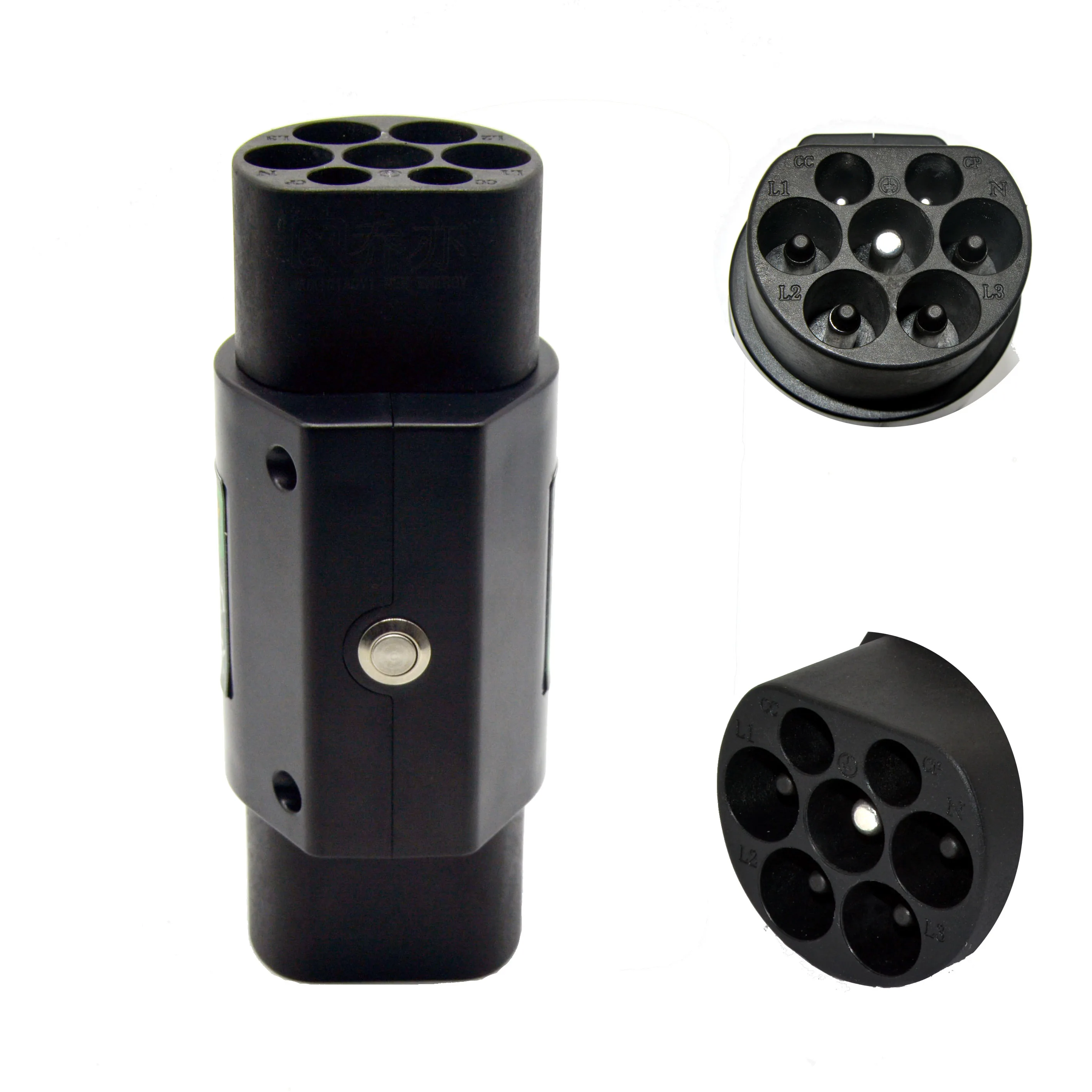 Зарядная Станция EVSE Тип 2 к GB/T адаптер IEC62196 для vw id.4 BYD JAC BJEV