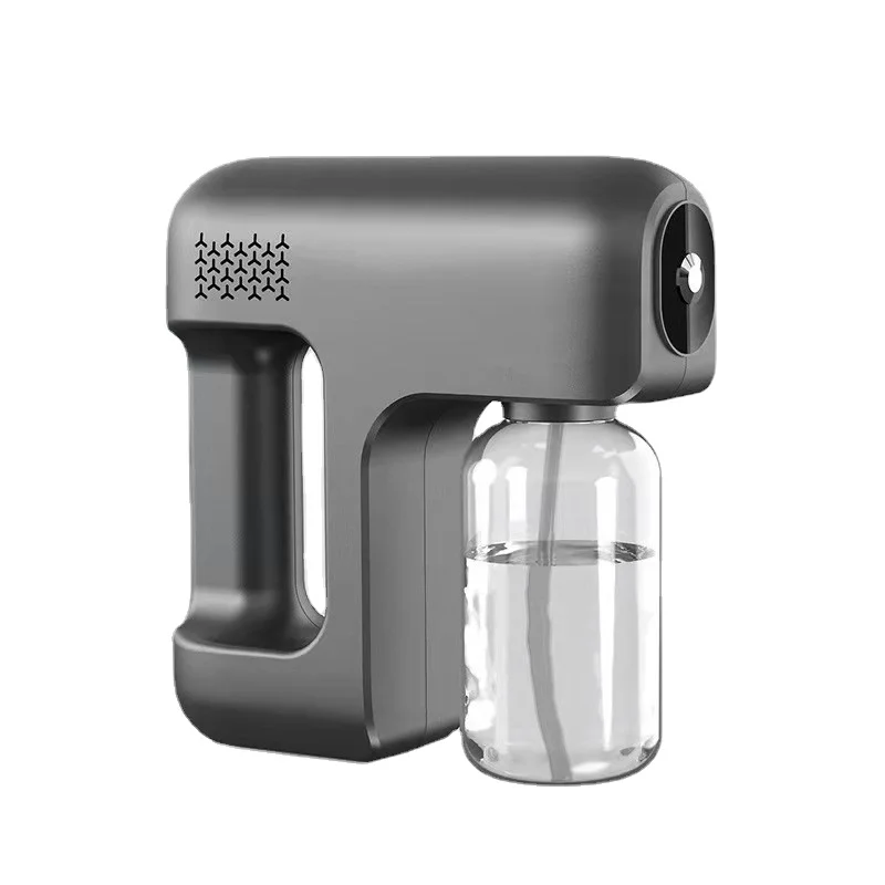 

Nano Blue Light Disinfection Gun Handheld Sprayer Disinfectant Fluid Spray Pistol Household Alcohol Atomization Sprayer