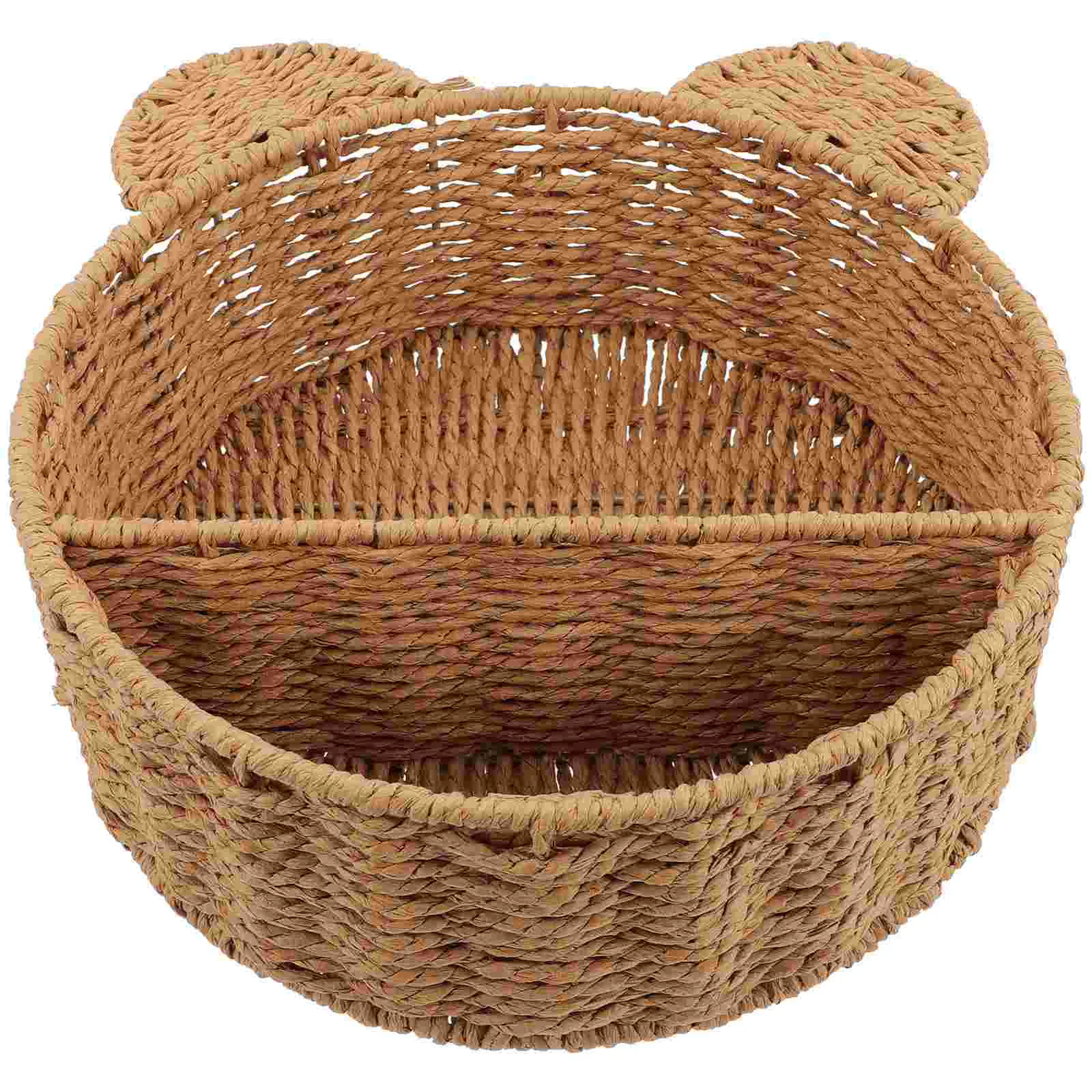 

Hanging Storage Shelves Woven Basket Rack Shelf Storage Basket Wall Open Shelf Woven Basket Lid Hanging Floating Shelf Ledge