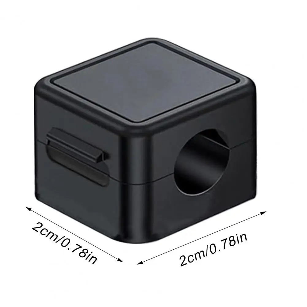 6 шт. магнитные зажимы для кабеля улучшенный клейкий держатель проводов стола