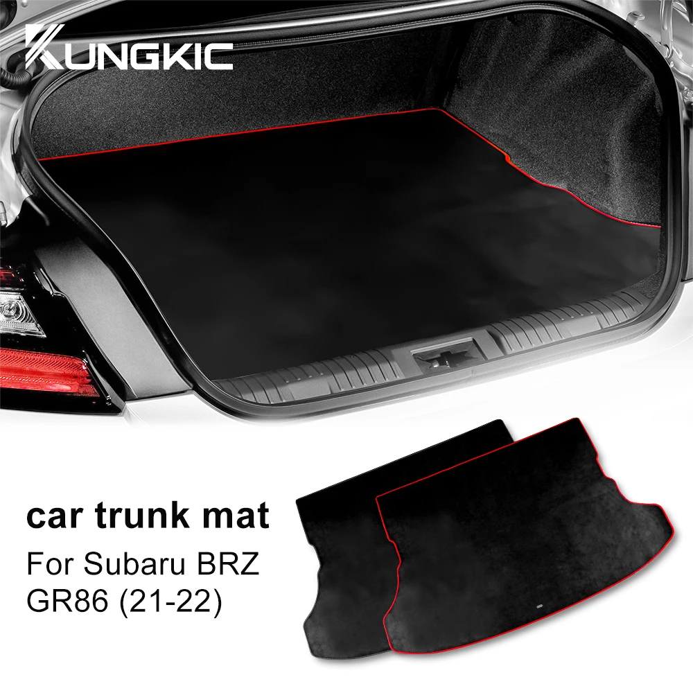 

Car Trunk Mat For Toyota GR86 Subaru BRZ 2021 2022 2023 Accessories Dustproof Waterproof Protection Rear Pad Carpet Kick Cover