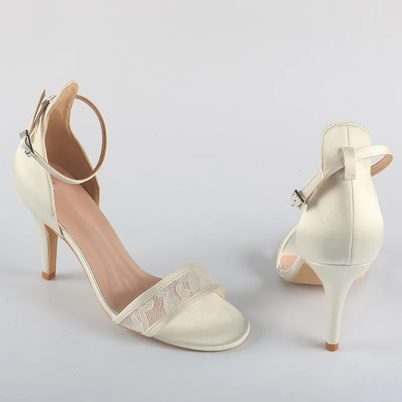 Женские свадебные босоножки Venus с ремешком на щиколотке 8 5 см/8 см/9 см