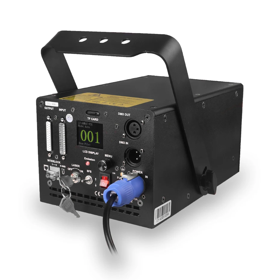ALIEN ILDA sd-карта 2 Вт 3 RGB анимационный луч сканер лазерный Светильник проектор с