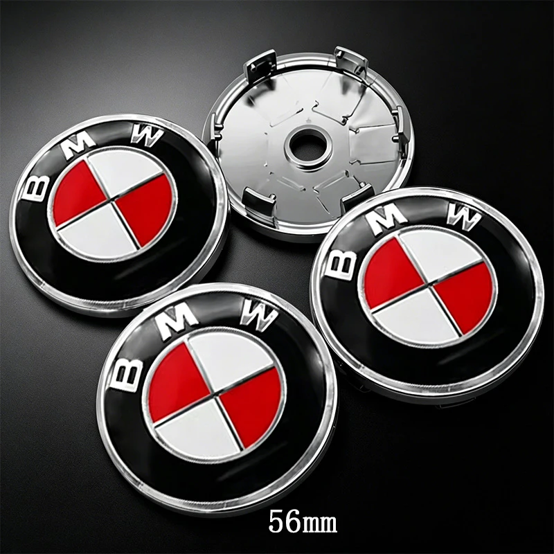 Фото Комплект из 4 колпачков для центра колеса (68/56 мм) для BMW E46 E39 E53 E65 E66 E90 G26 X3 X4 X5 G30 F15 F10 №4