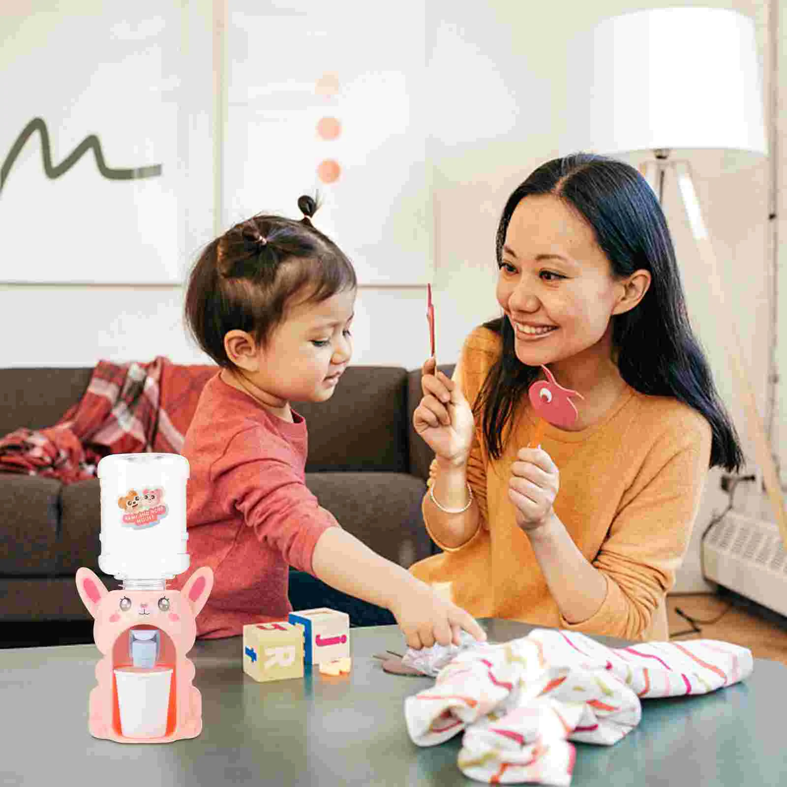 

Beverage Machine Lovely Water Fountain Toy Life Scene Model Kitchen Appliance Educational