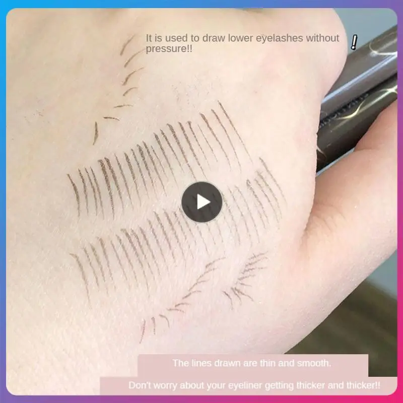 

Ultra-fine Eyeliner No Blooming Eyelash Pen Black Brown Eye Liner Eyes Makeup Liquid Eyeliner Long Lasting Waterproof 4 Color