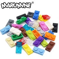 marumine 1x2 plate brick 100pcs building blocks baseplate 3023 accessories bulk parts developing classic moc brick toys for kids