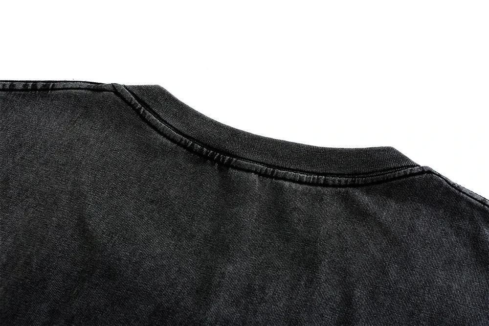 Фото Лето 2023, винтажная хлопковая футболка Yohji Yamamoto Y-3, свободные футболки, мужская футболка в стиле хип-хоп Y2K №3