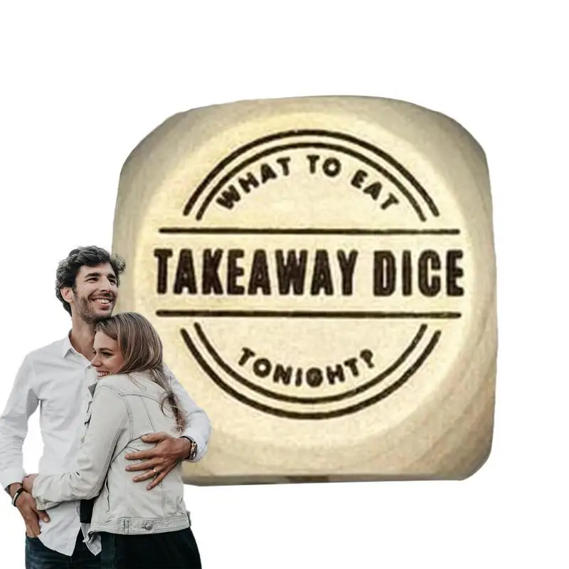 

Funny Wooden Dice Game Decide Food Family Couple Food Decision Dice Game What To Eat What To See With Friends